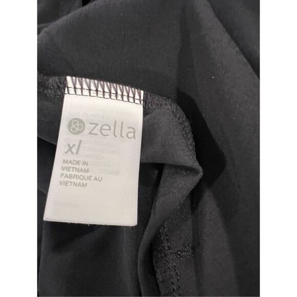 Zella Women's Black Effortless Cutout Back Hybrid Midi Dress XXL NWOT - Picture 11 of 14